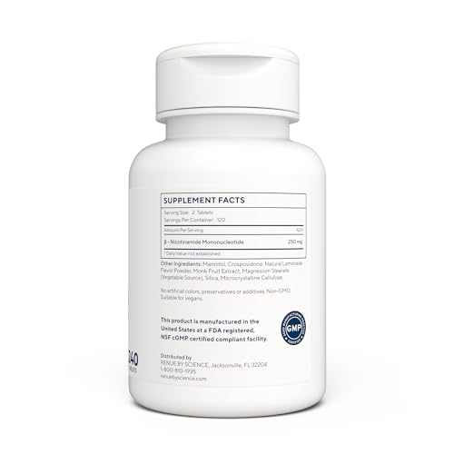 Renue By Science NMN entrega sublingual rápida para absorción directa