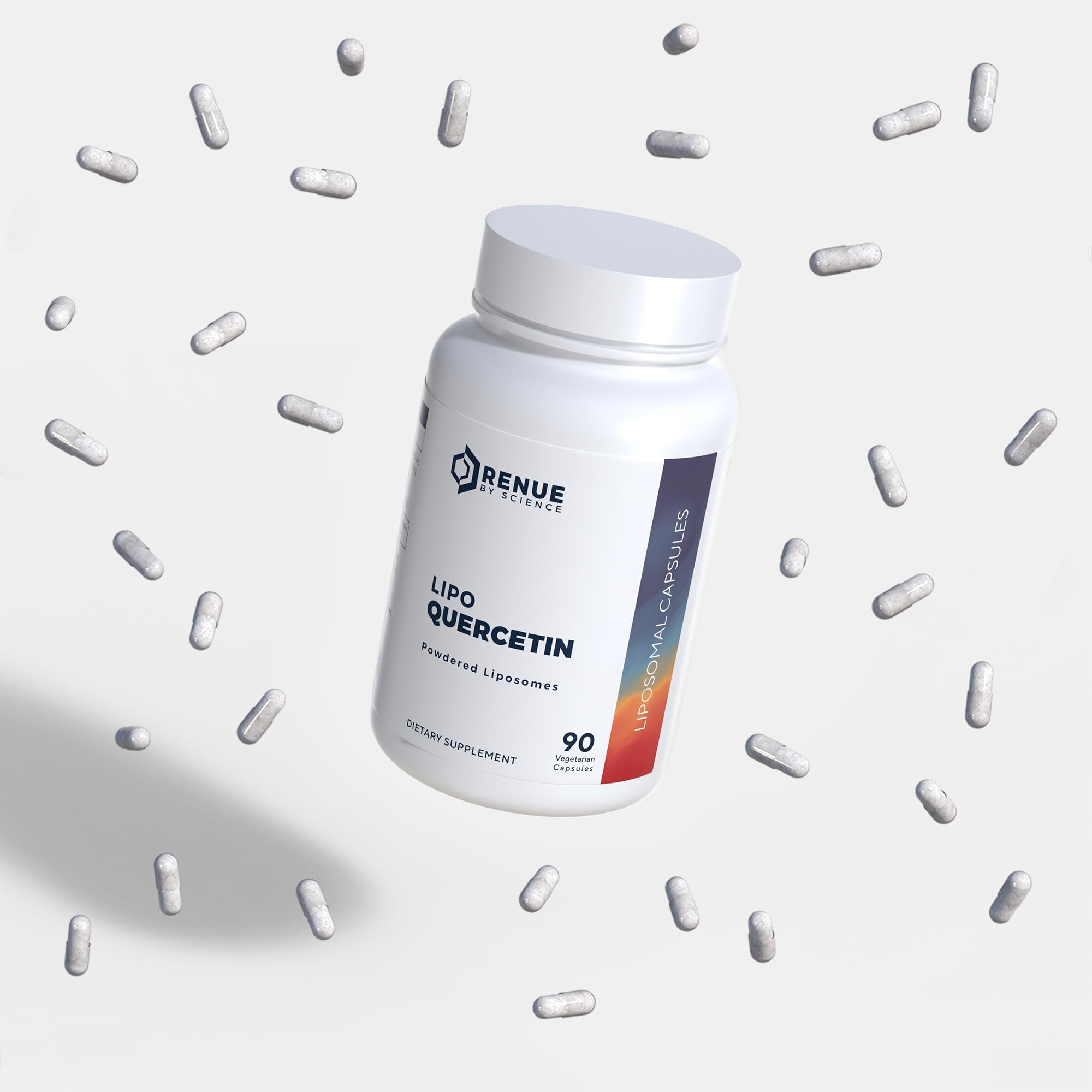 Uso diario con Renue Quercetina liposomales para bienestar