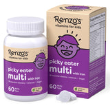 Renzo's Melty para niños sabor manzana verde, fácil disolución y sin azúcar.