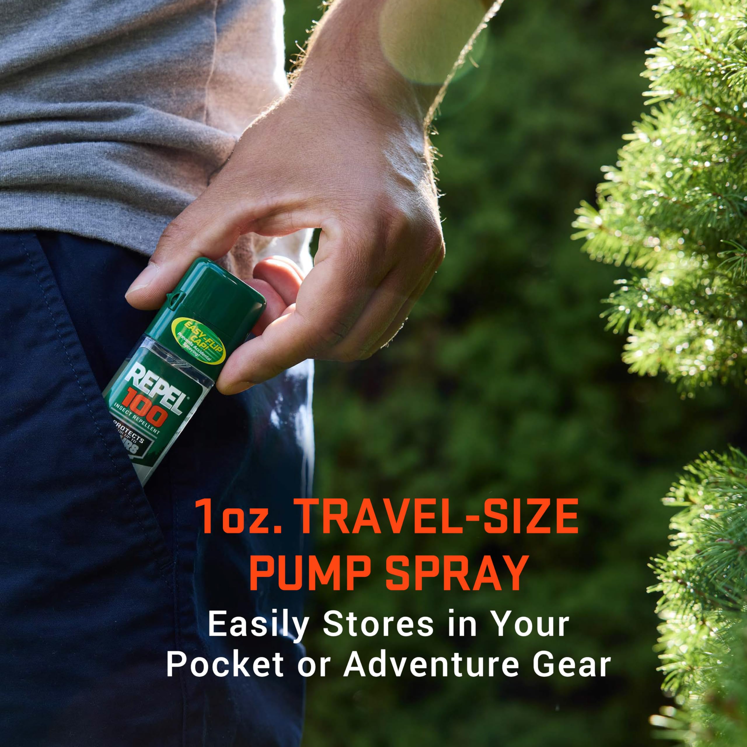 Repel 100 aplicación en piel: cobertura rápida y uniforme.