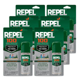 Repel 100 repelente de insectos, botella-1-onza: protección portátil para senderismo.