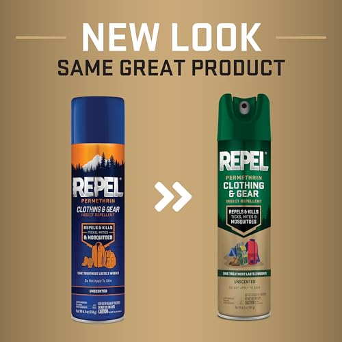 Repel Permetrina en redes y tiendas, defensa contra mosquitos durante el acampe