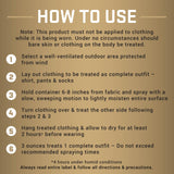 Repel Permetrina sin olor, protección discreta para tu gear