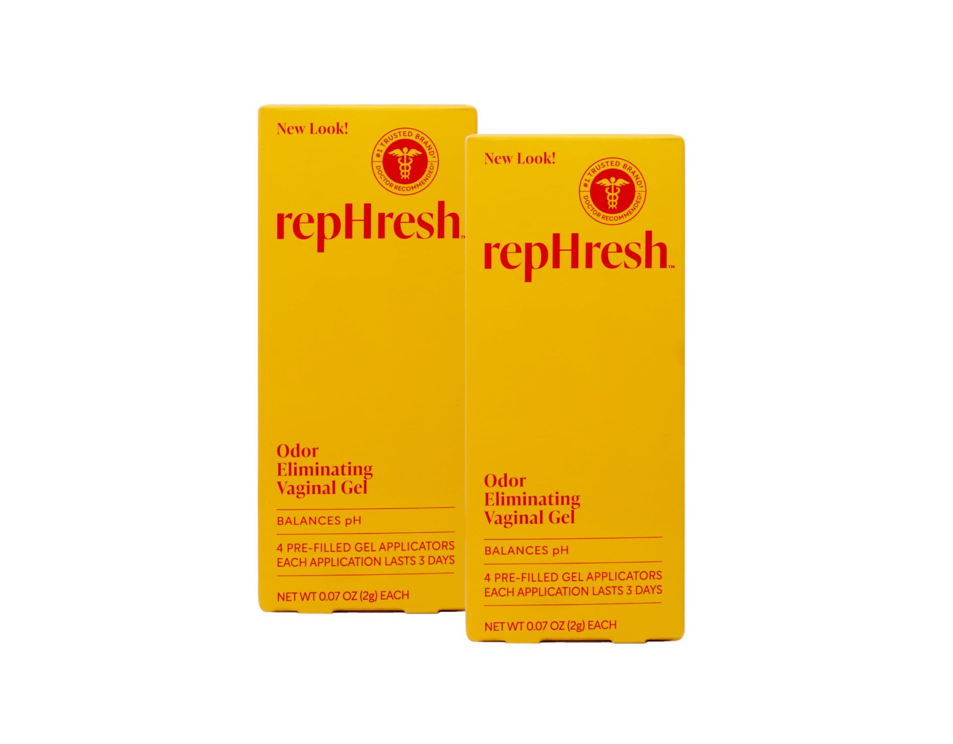 RepHresh gel vaginal botella para lubricación suave y cómoda.