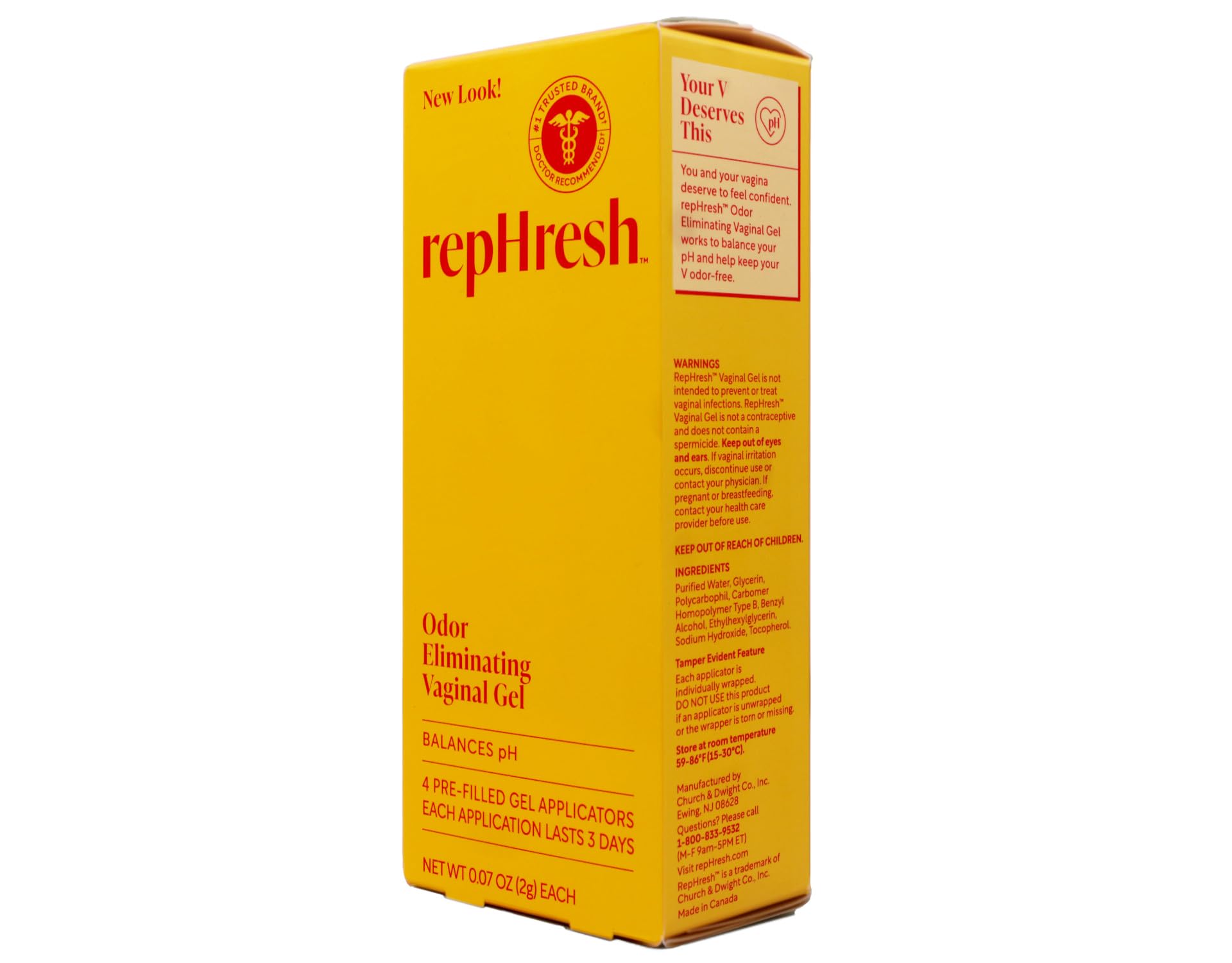 RepHresh Gel Vaginal: uso diario, comodidad y confianza.