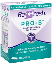 Rephresh Pro-B en caja con tres unidades para el cuidado diario