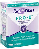 Rephresh Pro-B en caja con tres unidades para el cuidado diario