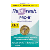 Rephresh Pro-B cápsulas para mujeres, equilibrio suave de la flora íntima.