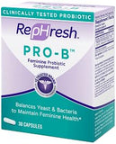 Cápsulas de Rephresh Pro-B en la palma de la mano