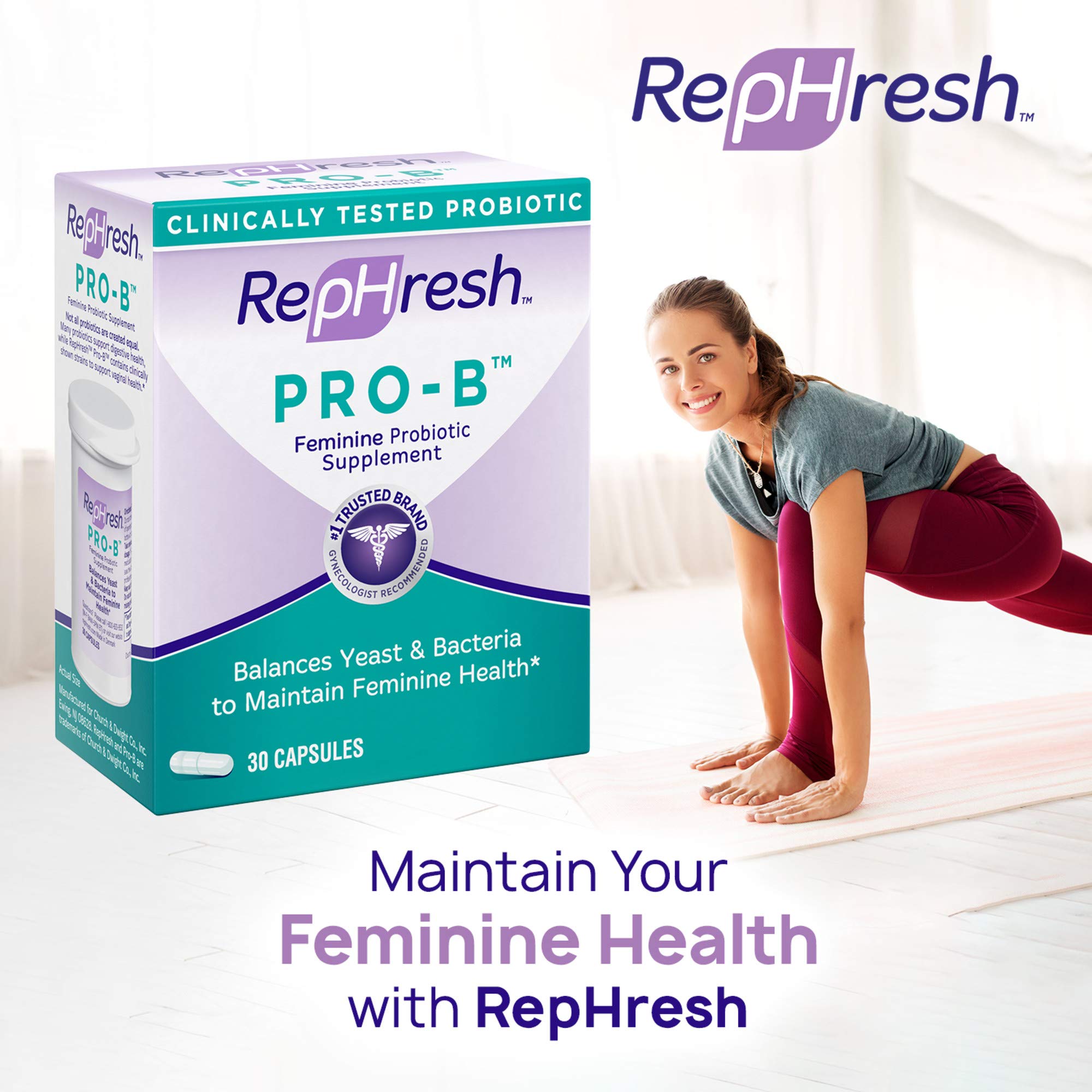 Rephresh Pro-B, dosis diaria recomendada para un manejo sencillo.