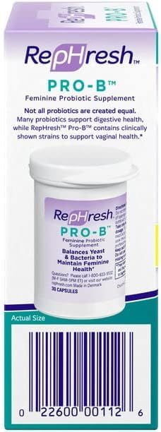 Cepas Lactobacillus GR-1 y RC-14 para equilibrio natural