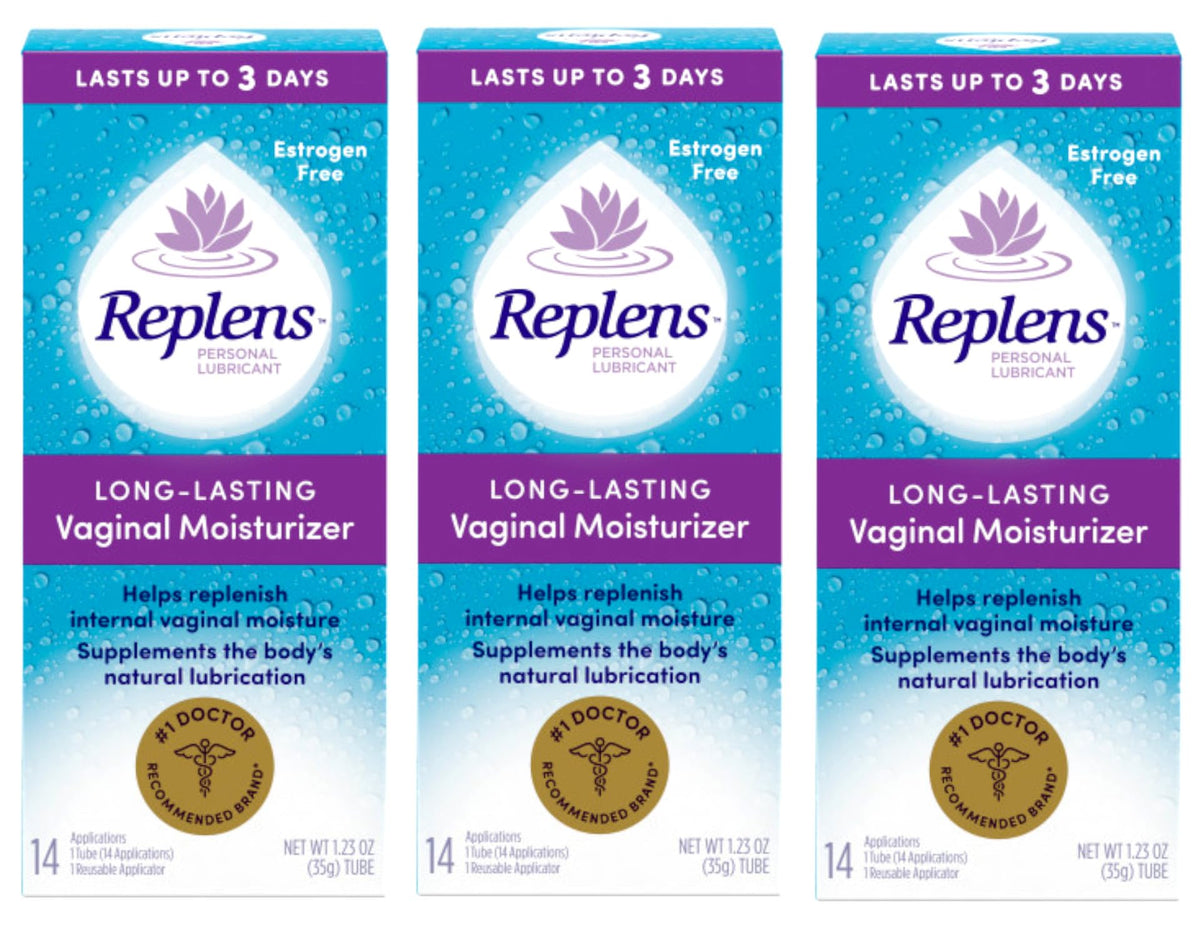 Botella de Replens de 35 g en pack de 3 para hidratación prolongada