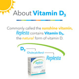 Replesta dosis semanal de vitamina D3 en tabletas masticables
