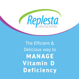 Replesta NX tabletas masticables, sabor naranja natural para consumo agradable.