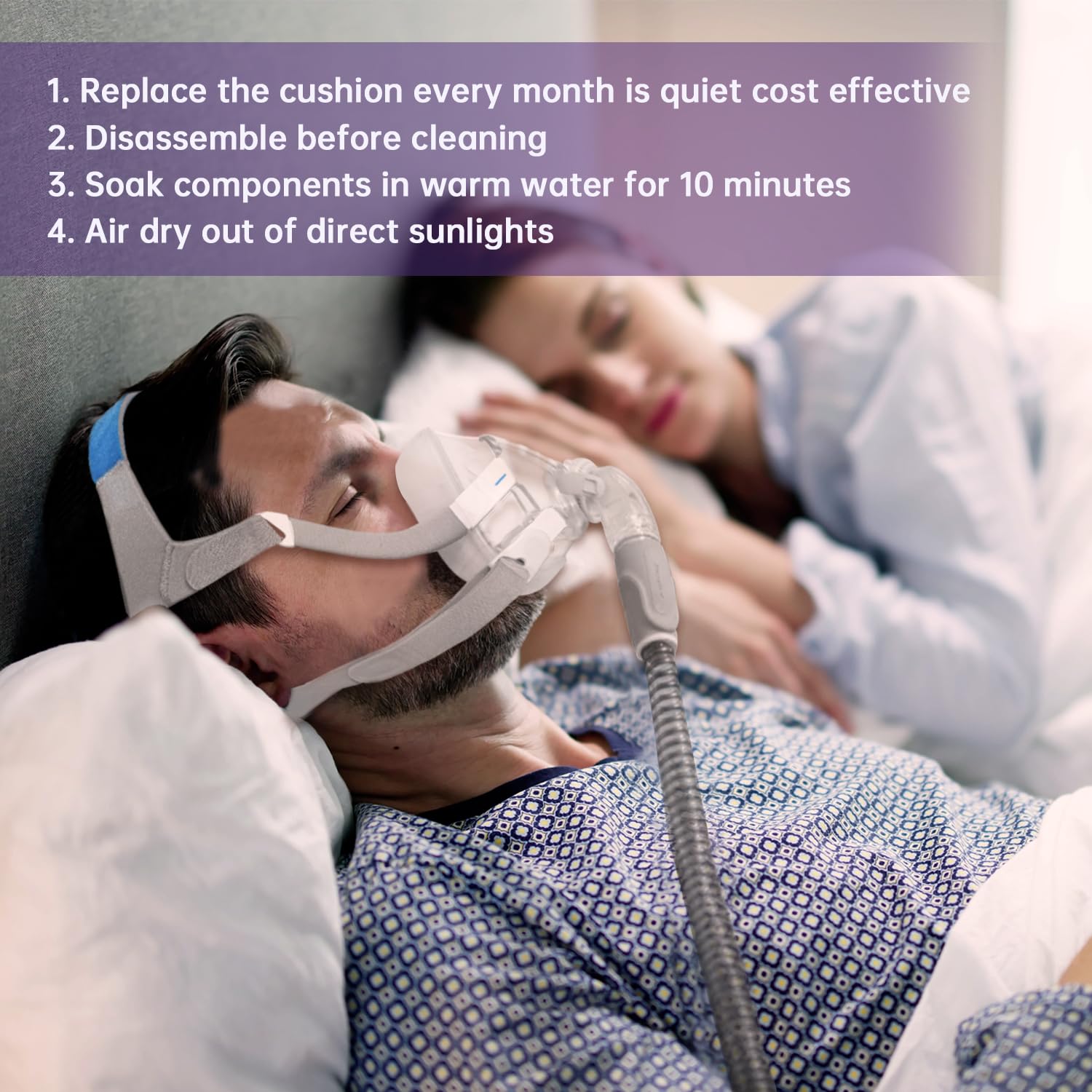 Rescare Airfit F20, silicona líquida de alta calidad, durabilidad para sesiones prolongadas.