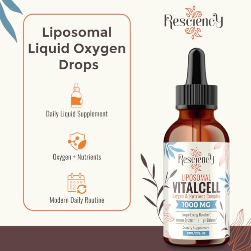 Resciency Drops cuentagotas 1ml: dosis precisa para uso diario.