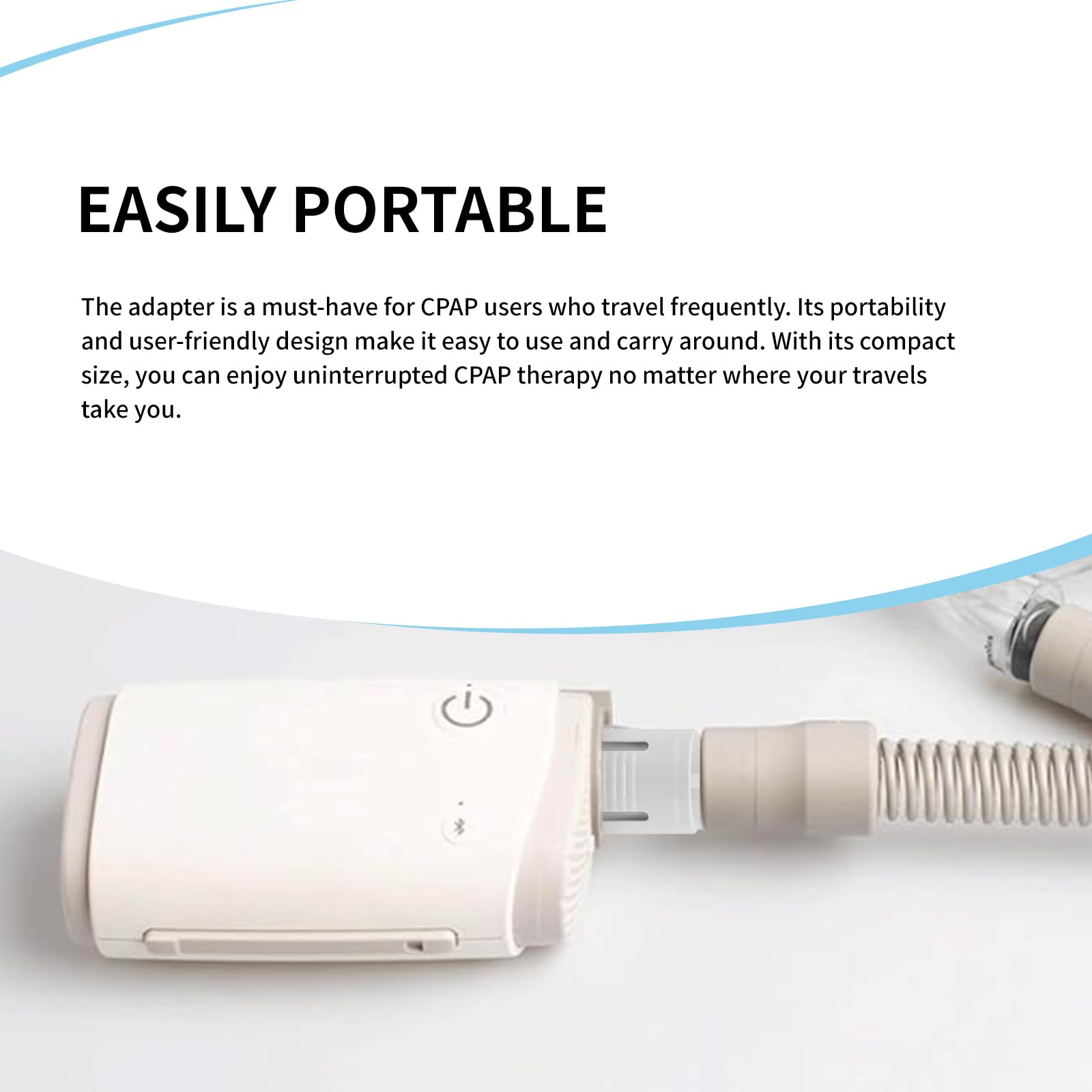 RESCOMF AirMini: diseño ultracompacto para viajar ligero.