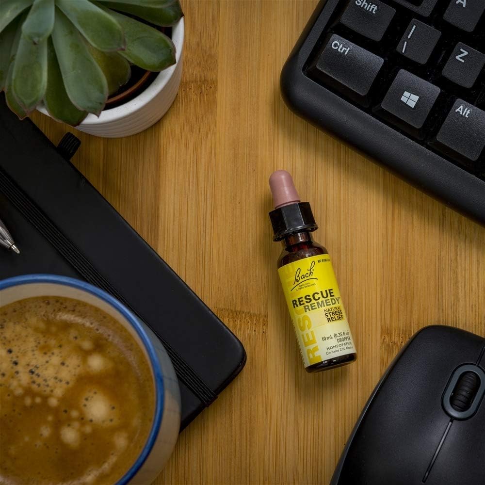 RESCUE Bach Remedy: formato compacto para llevar en bolso o cartera.