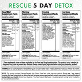 Rescue Detox cápsulas detalle para uso cómodo diario