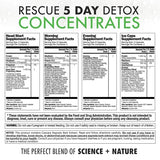 Rescue Detox paquete de 5 días listo para uso diario