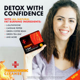 Rescue Detox empaque del kit, solución integral para detox en casa.