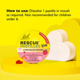 RESCUE KIDS PASTILLAS, fórmula homeopática vegana para niños.