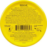 Detalle del empaque de RESCUE Bach Pastillas Limón, sin gluten ni alérgenos.