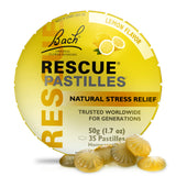 Pastillas RESCUE Limón, empaque práctico para estrés diario
