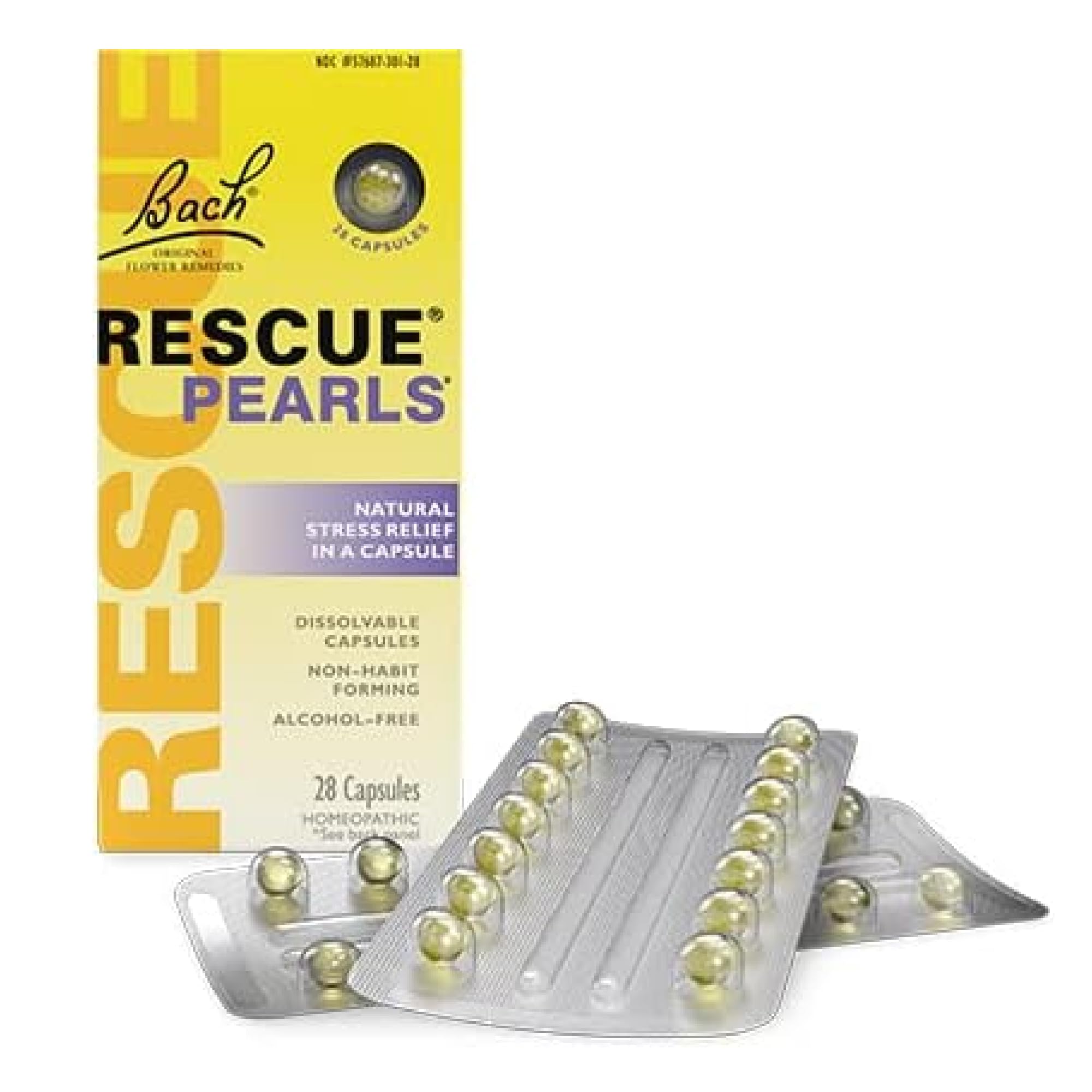 RESCUE Perlas sin alcohol, aptas para toda la familia.