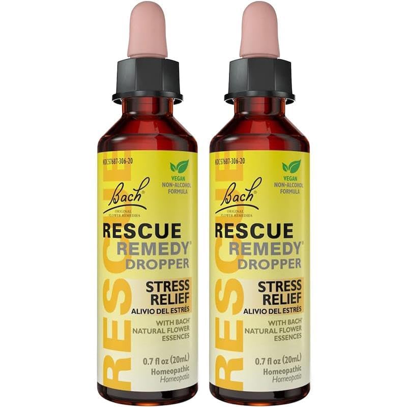 RESCUE Remedy gotero de 20 ml para apoyo emocional en situaciones estresantes.