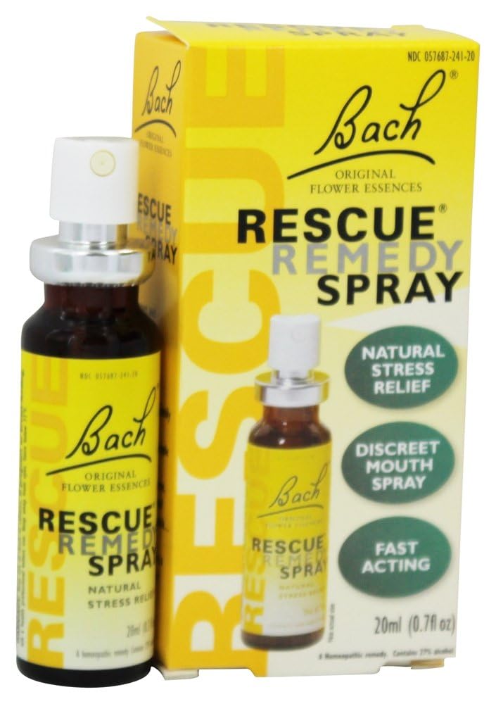 RESCUE Rescue Remedy Spray, botella portátil, para calmar nervios en momentos de estrés