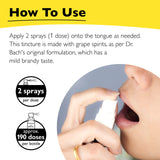 RESCUE REMEDY Spray, fórmula natural sin colorantes para bienestar emocional