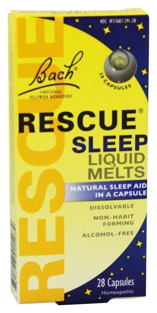 RESCUE Sleep: melas disolubles para dormir relajadamente esta noche.