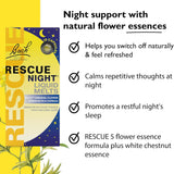 RESCUE SUEÑO Líquido Derretible: dosis sublingual para disolución rápida.