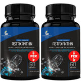 Research Labs Astaxantina: cápsulas blandas frente para apoyo antioxidante diario.