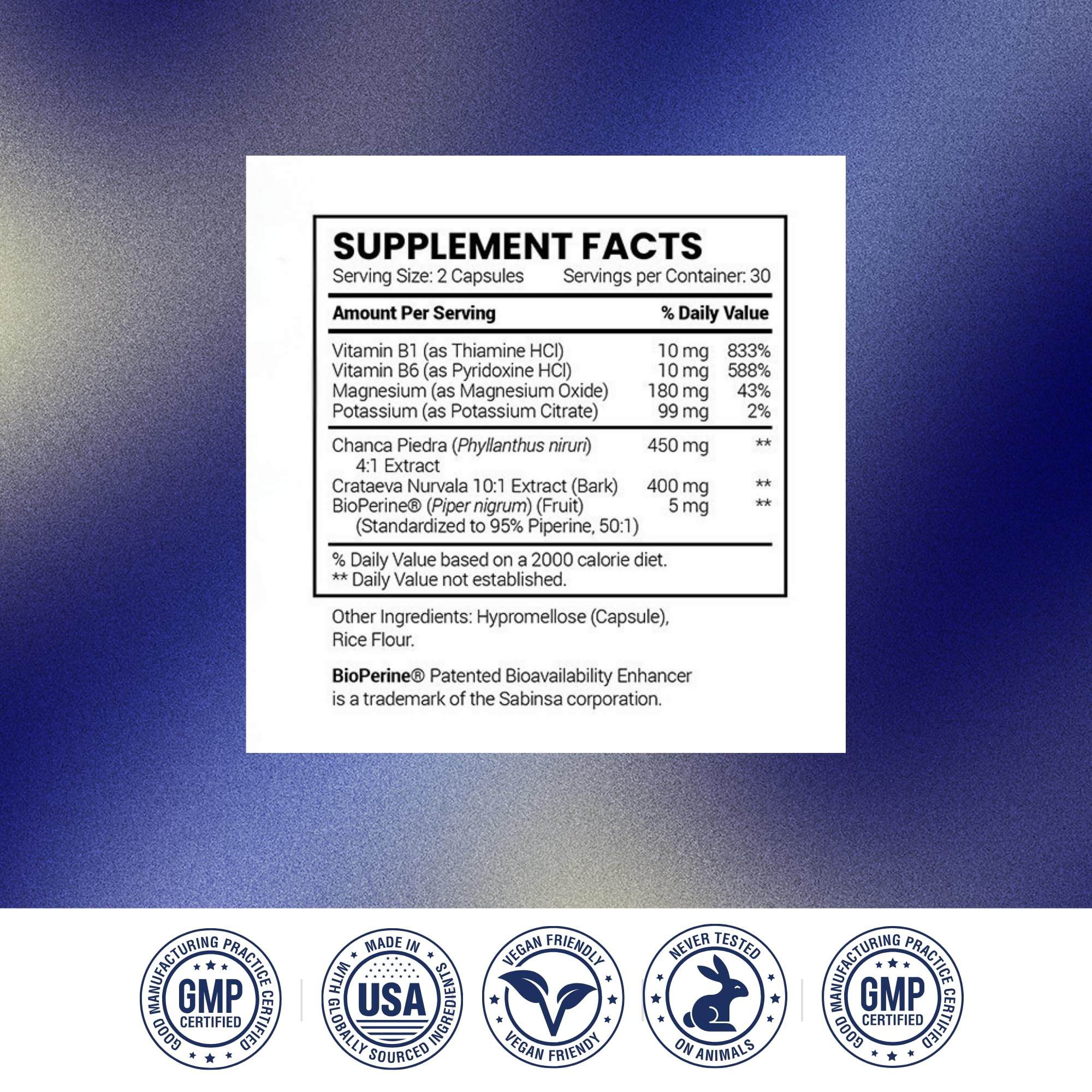 Research Verified Stone Support Cratava Nurvala, apoyo herbal para el equilibrio urinario.