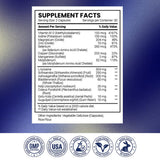 Research Verified Thyroid Aid, ingredientes clave visibles: selenio yodo para apoyo tiroideo.