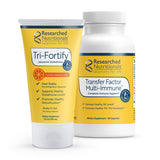 Researched Nutritionals Tri-Fortify glutatión liposomal sabor sandia en botella para apoyo inmunitario diario