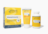Researched Nutritionals Tri-Fortify glutatión liposomal sabor sandia vertido en vaso para consumo diario