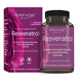 Reserveage Belleza envase de cápsulas para apoyo diario a la salud cardíaca e inmunidad.