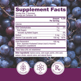 Reserveage Beauty Gomitas Resveratrol sin azúcar, fórmula agradable para uso diario
