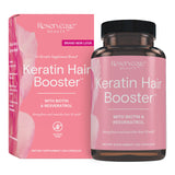 Reserveage Keratina: cápsulas en botella para cabello y uñas fuertes.