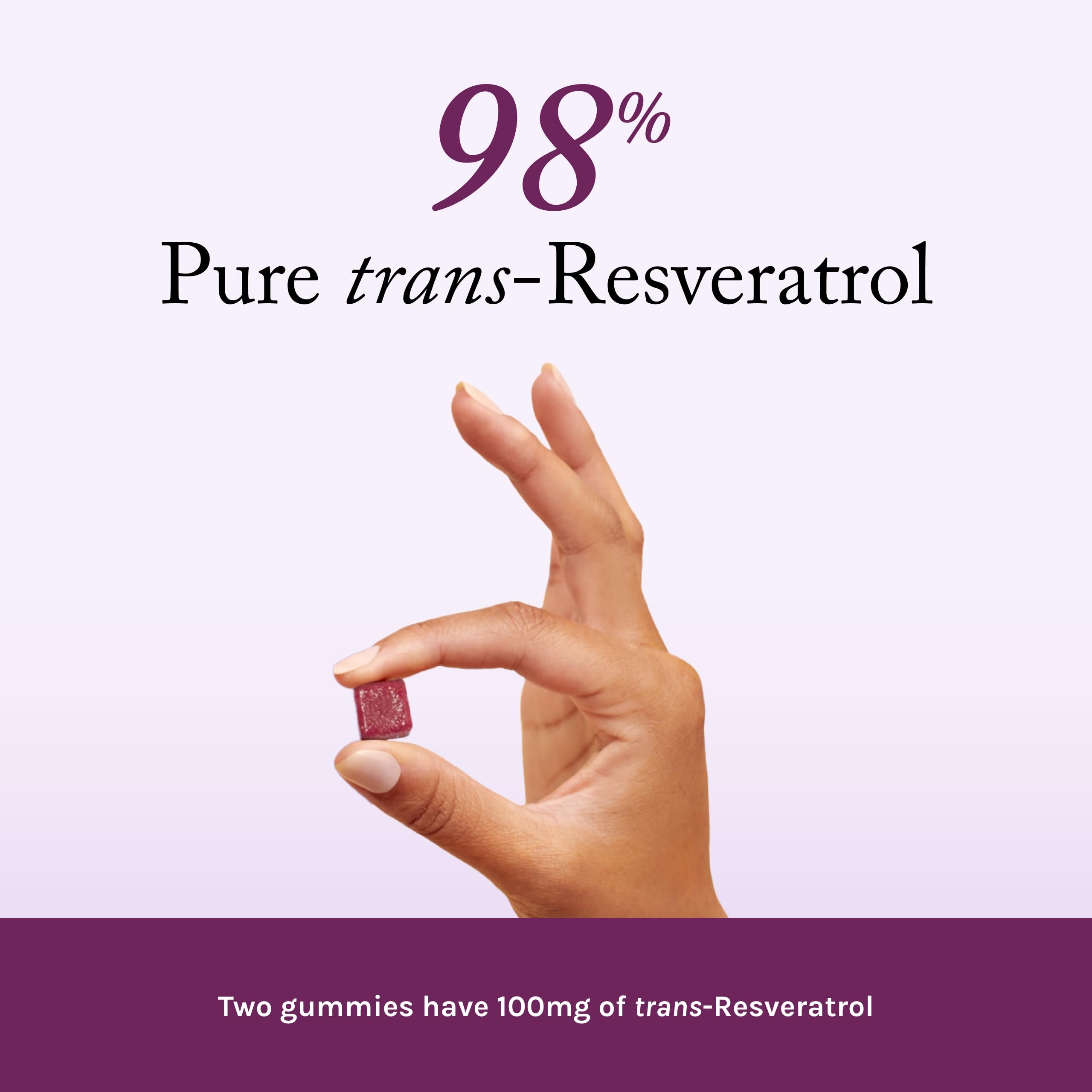 Reserveage Beauty Porción diaria de dos gomitas, práctica y sabrosa