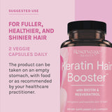 Biotina en Reserveage: cápsulas para fortalecer cabello y uñas.