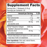Caramelos de colágeno Reserveage, sabor manzana ácida para cabello saludable