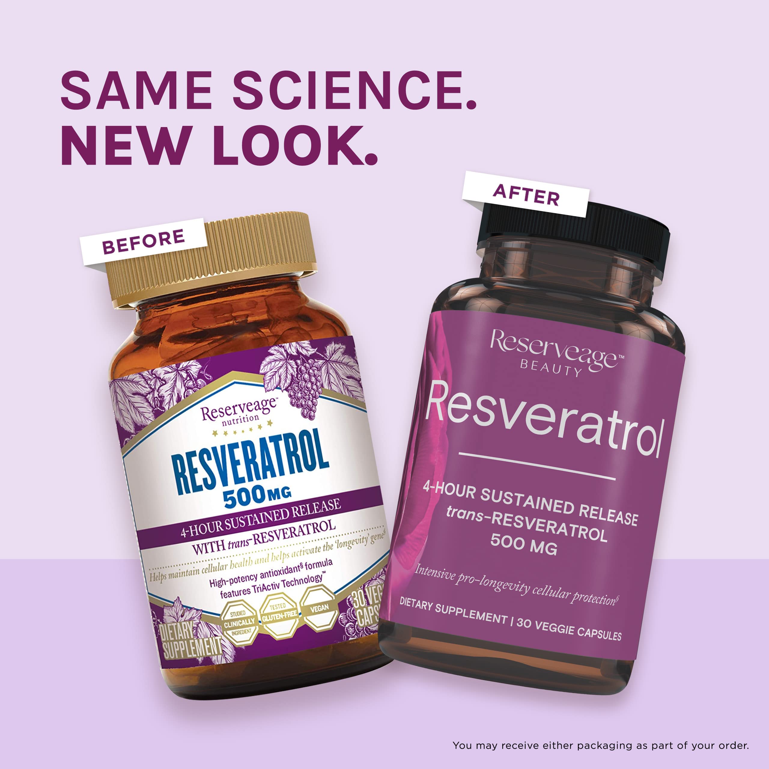 Reserveage Nutrition Resveratrol 500 mg - formulación vegana paleo: opción adecuada