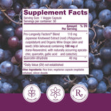 Reserveage Nutrition Resveratrol cápsulas, ingesta diaria fácil y conveniente