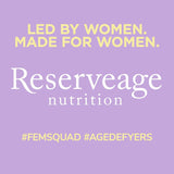 Presentación en frasco de Reserveage Resveratrol 500 mg para dosificación sencilla