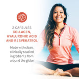 Resveratrol en Reserveage: antioxidante para un aspecto saludable de la piel.