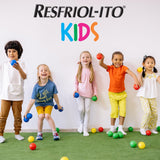 Resfriolito Kids: uso sencillo para niños, toma rápida y agradable.
